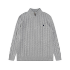 Polo-Half-Zip-Pullover