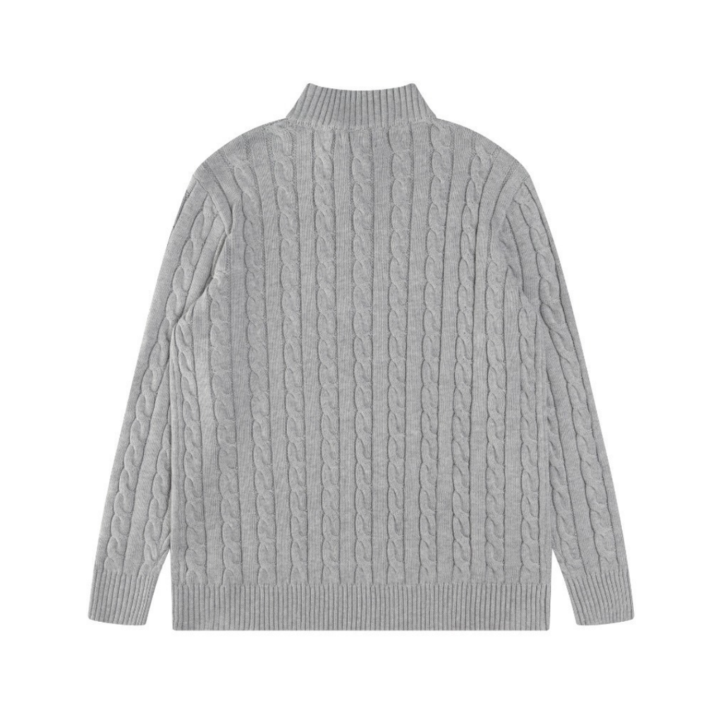 Polo-Half-Zip-Pullover