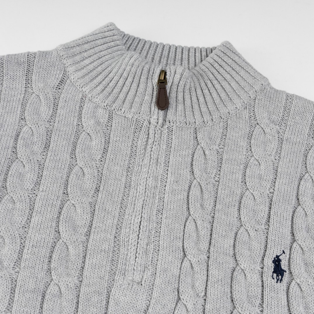 Polo-Half-Zip-Pullover