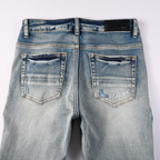 Amr Gradient Bones Jeans