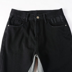 Amr Flared Schwarzgraue Jeans