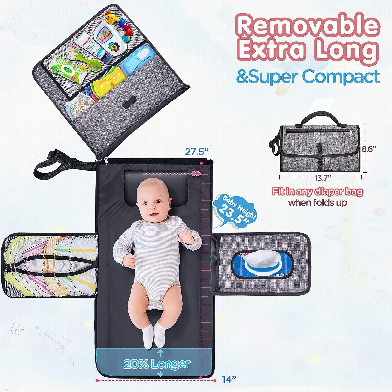 Portable changing pad