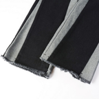 Amr Flared Schwarzgraue Jeans