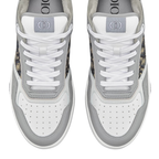 B27 Monogram White Grey