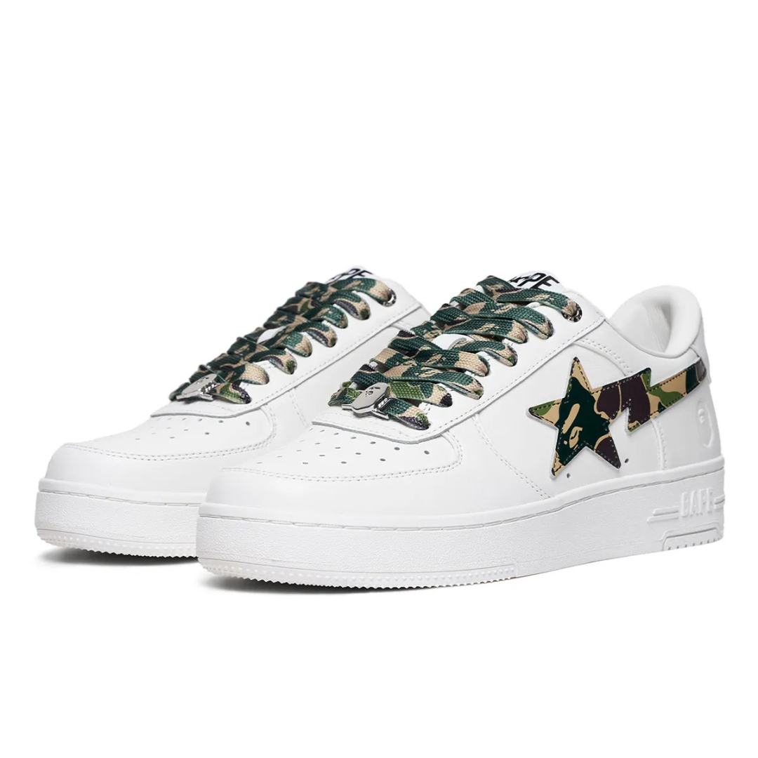 Bape Bapesta Camo Grün