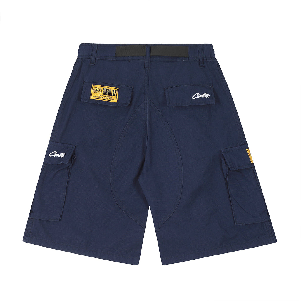 Alcatraz Cargo Shorts Marineblau
