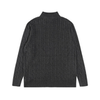 Polo-Strickjacke mit Reißverschluss