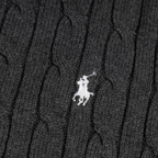 Polo-Strickjacke mit Reißverschluss