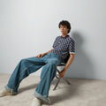 Poloshirt aus Baumwolljersey mit Jacquard