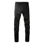 Amr Ripped Black Jeans
