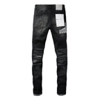 Purple Gradient Black Jeans