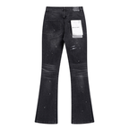 Lila Schlagjeans