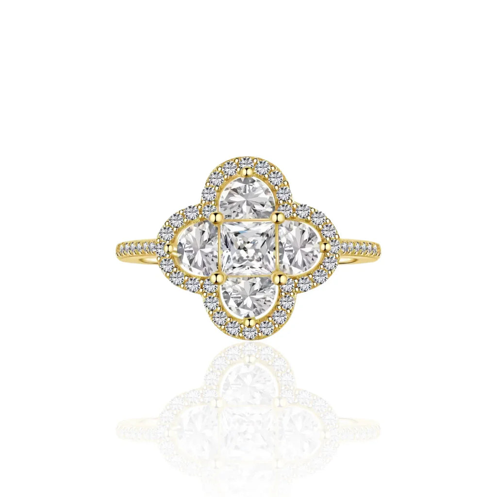 CLOVER RING | 925 STERLING SILVER