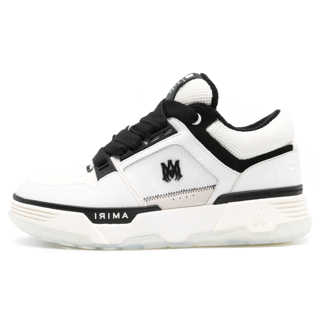 M.A. Paneel-Sneaker in Weiß und Schwarz