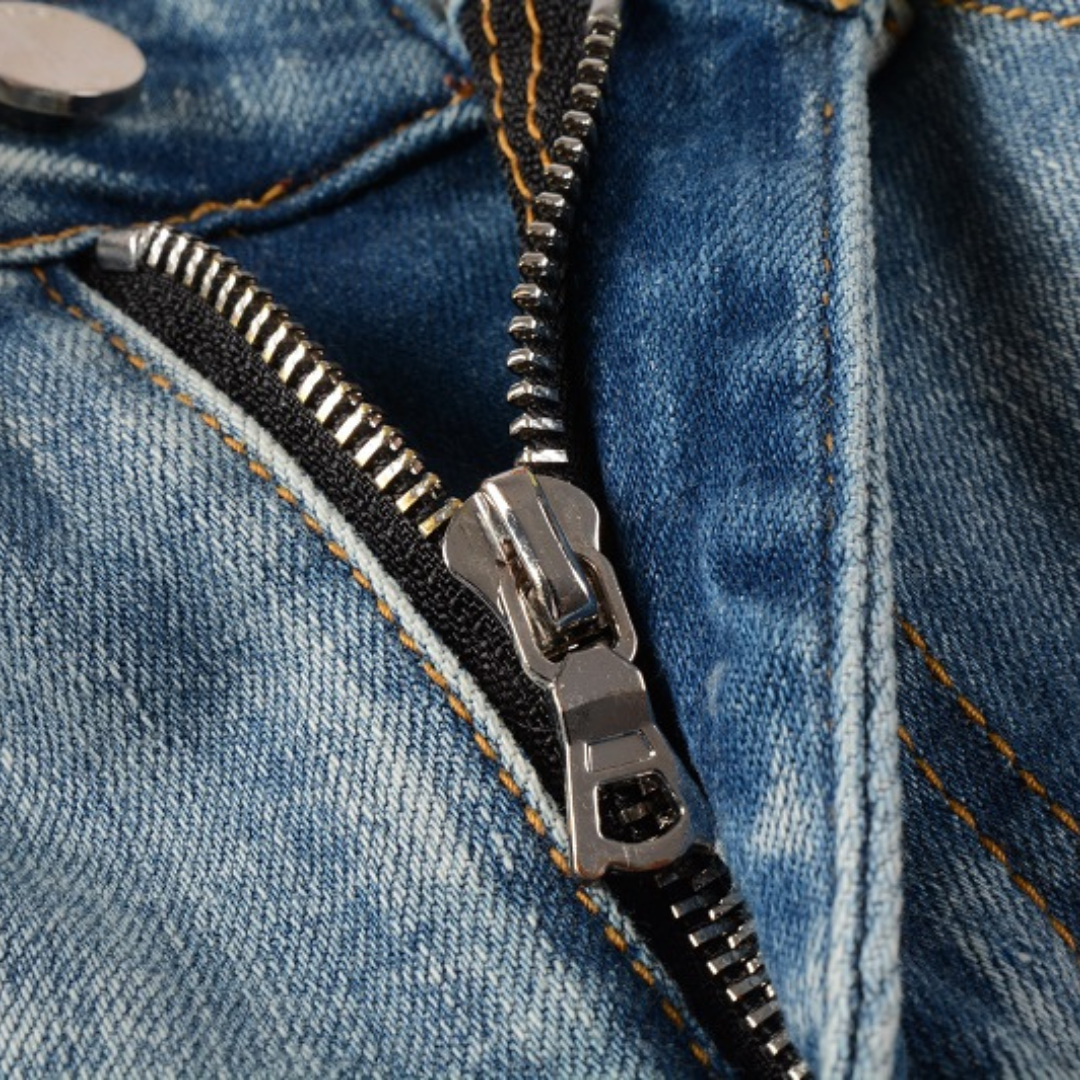 Amr Blue Used-Jeans