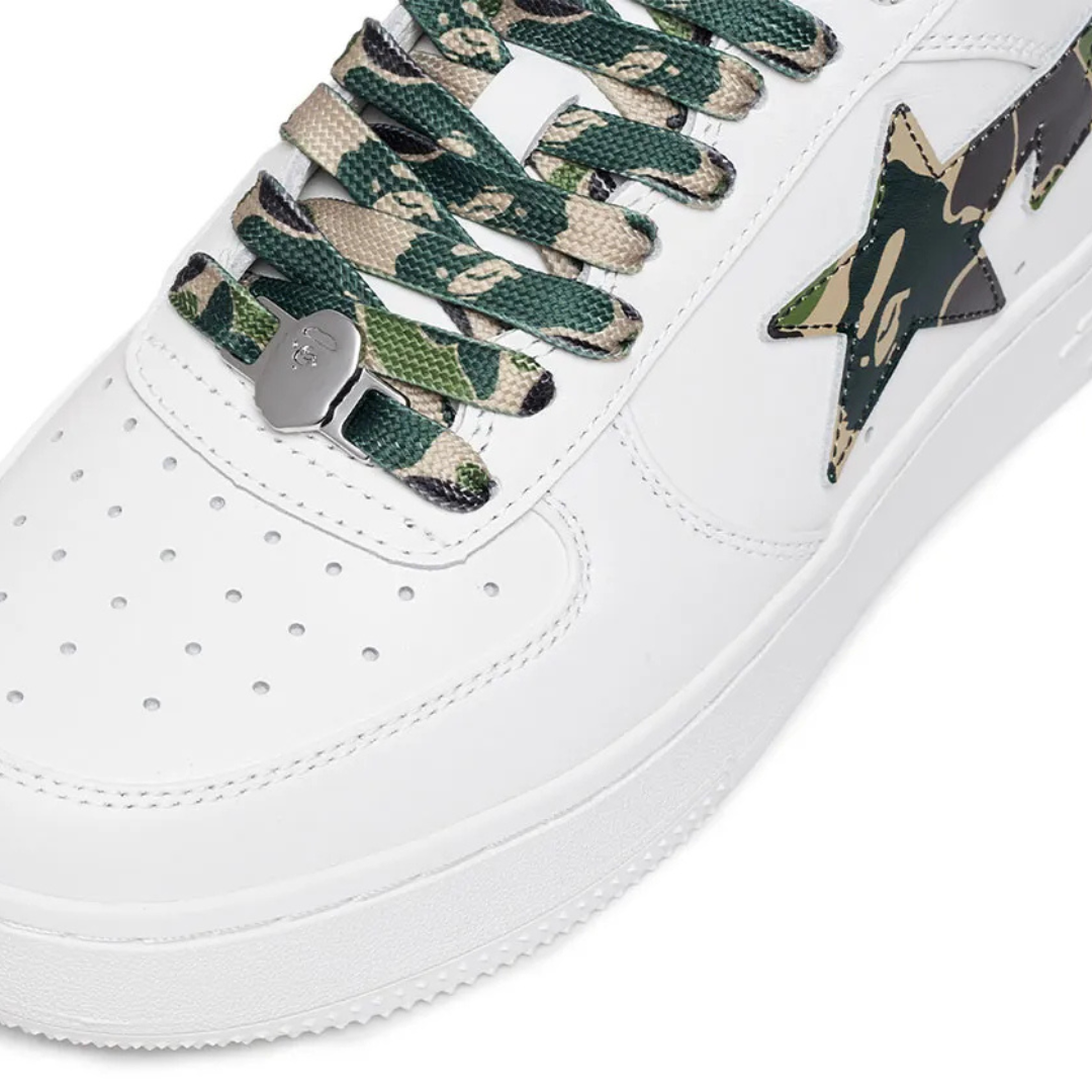 Bape Bapesta Camo Grün