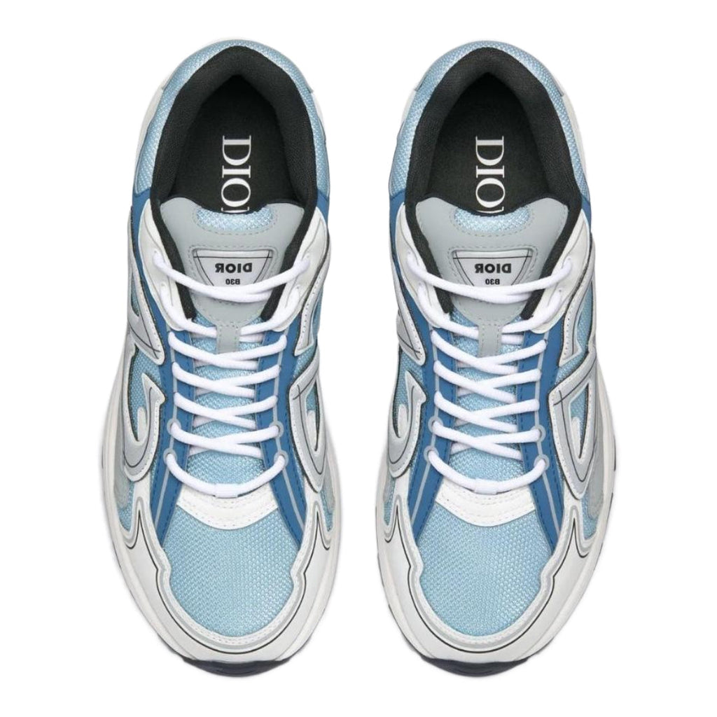 B30 White Blue Grey