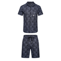 Amr Jacquard Short Set
