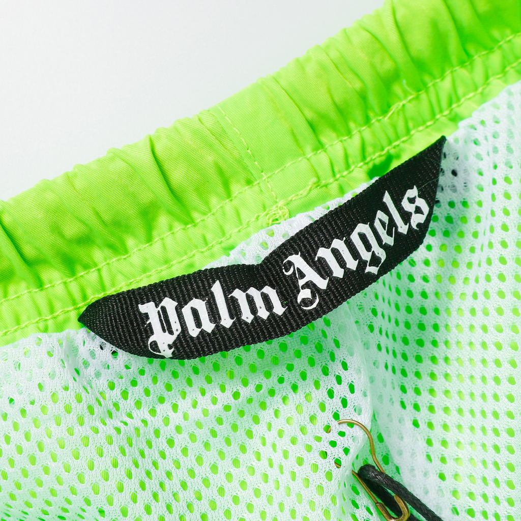 Badeshorts mit Palmenmuster
