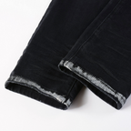 Purple Gradient Black Jeans