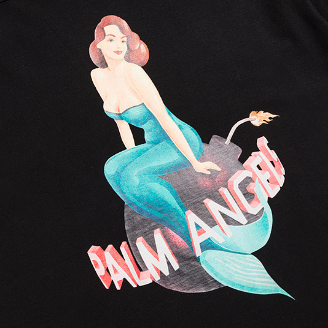 Palmenmeerjungfrau T-Shirt