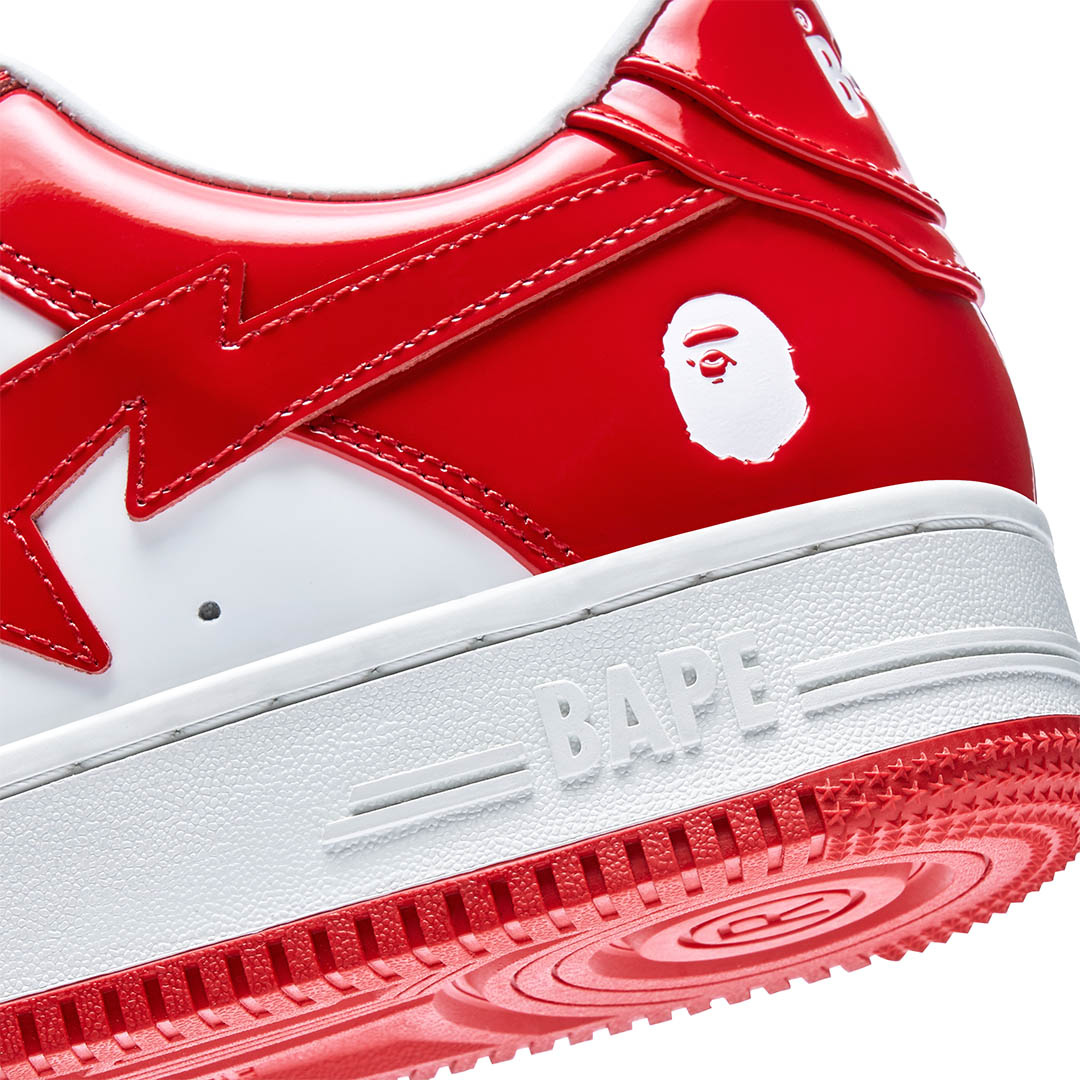 Bape Bapesta Rot