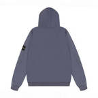 Stone Monogram Zip Hoodie