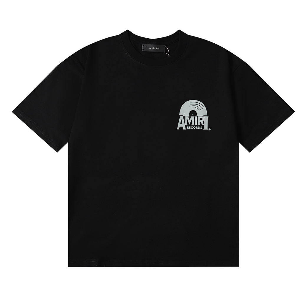 Amr Monogramm-T-Shirt „Records“