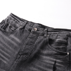 Amr Flared Black Jeans