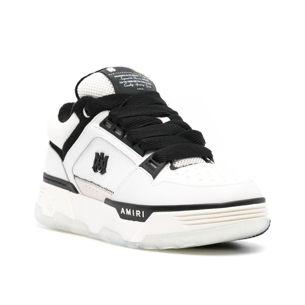 M.A. Paneel-Sneaker in Weiß und Schwarz