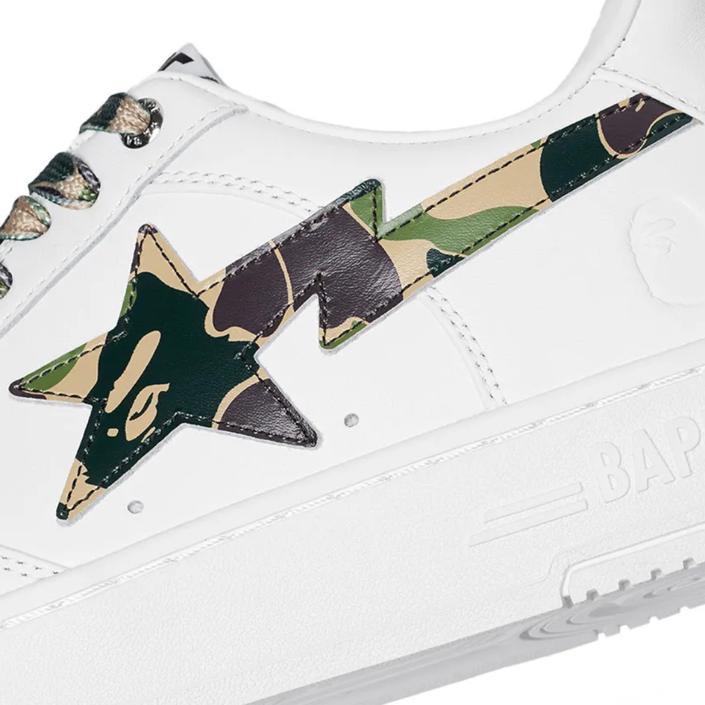 Bape Bapesta Camo Grün
