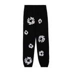 Denim Trs Diamonds Black Pants