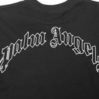 Hai-T-Shirt mit Palmenmuster