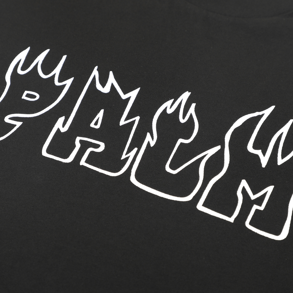 T-Shirt Palmen und Totenköpfe