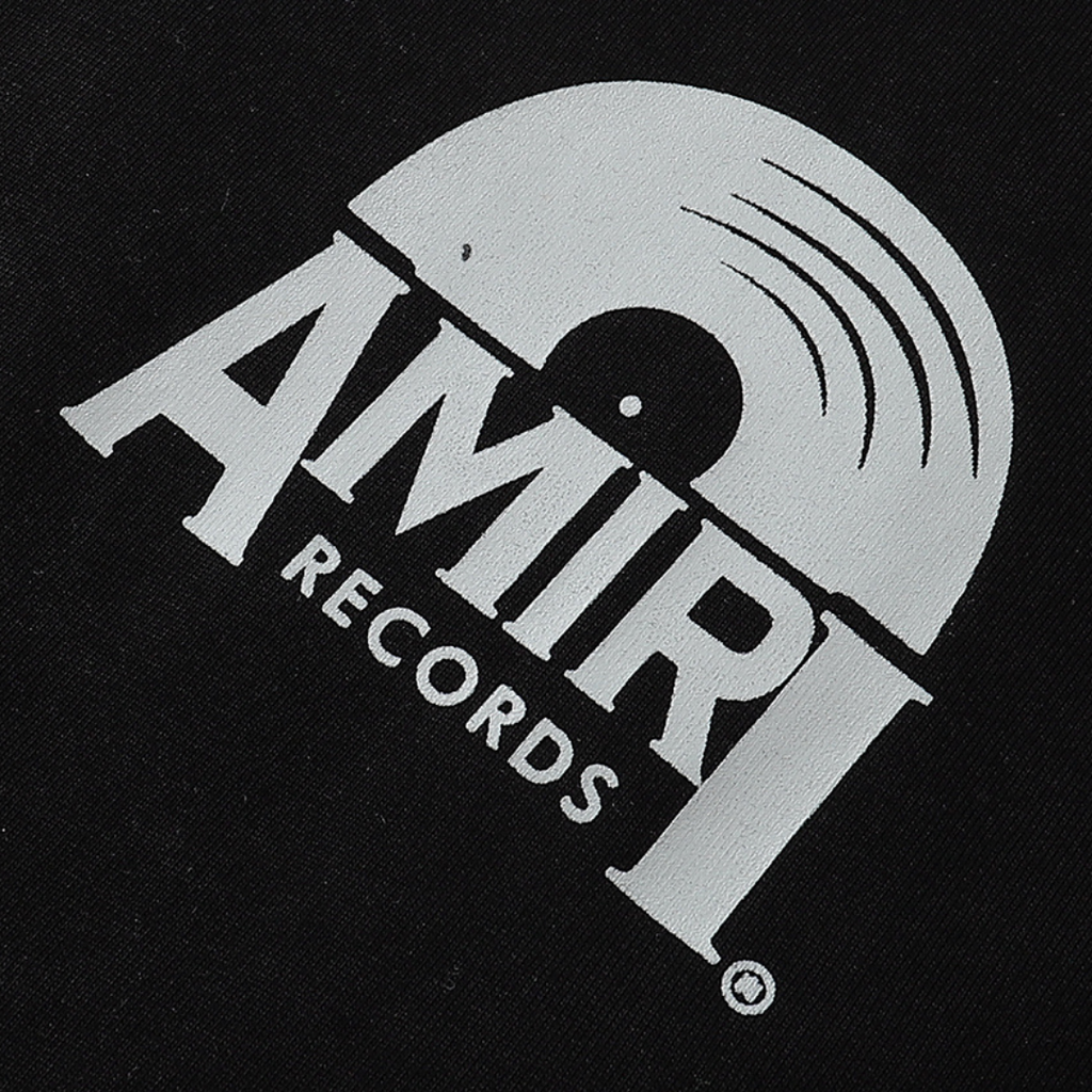 Amr Monogramm-T-Shirt „Records“