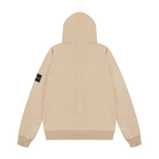 Stone Monogram Zip Hoodie