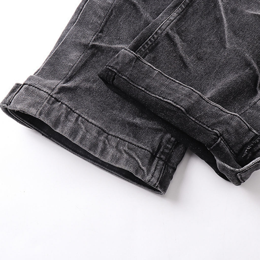 Amr Flared Black Jeans