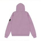 Stone Monogram Zip Hoodie