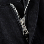 Amr Ripped Patch Black Jeans