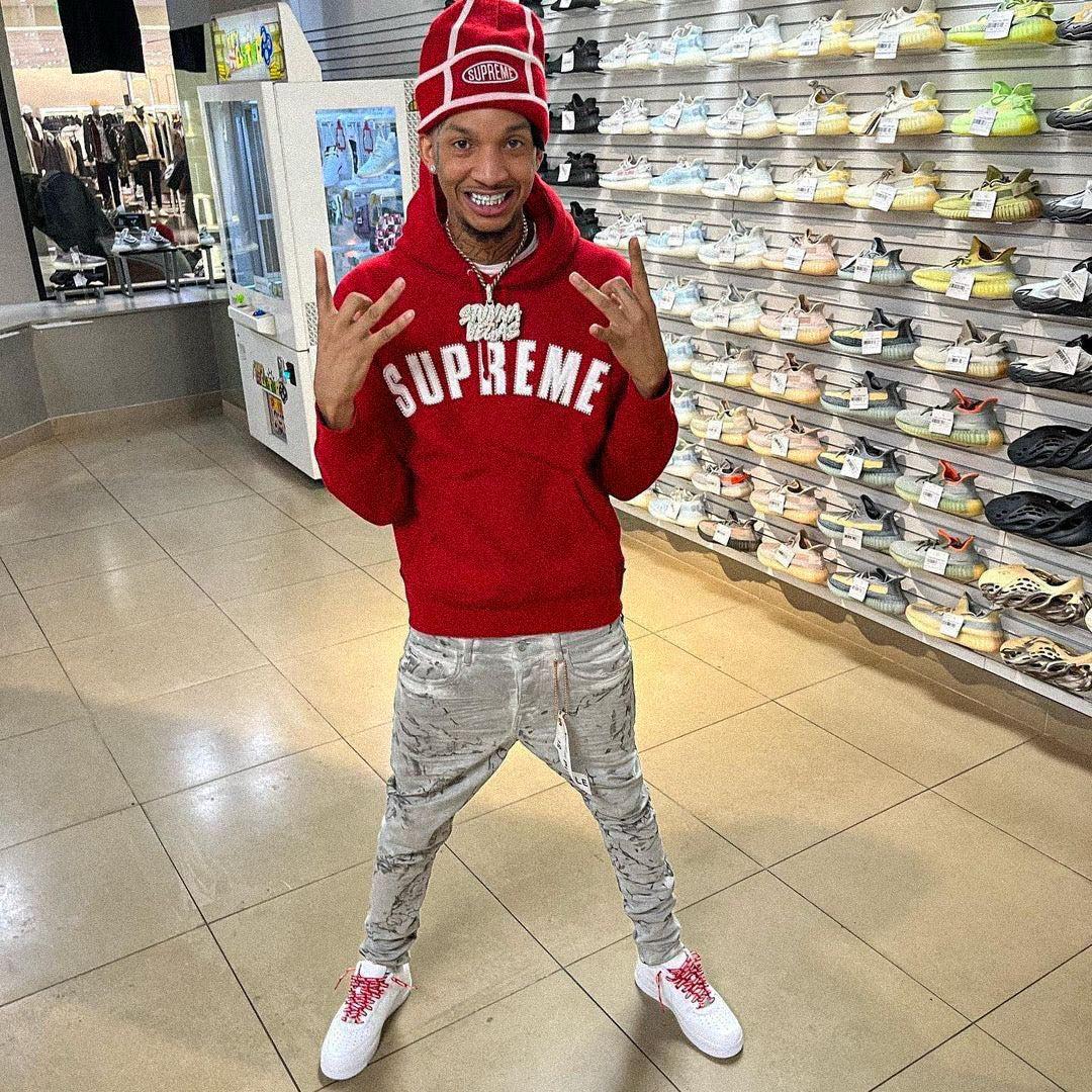 AF1 x Supreme Weiß