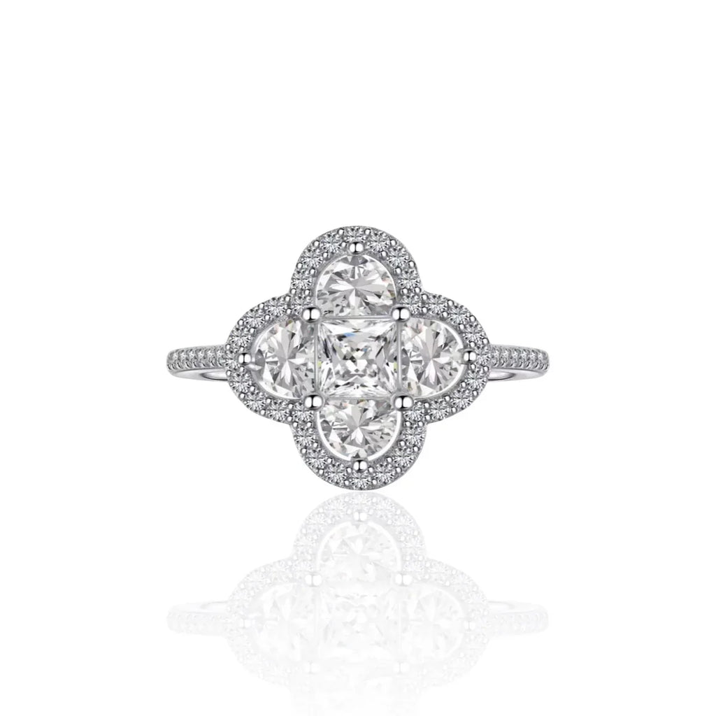 CLOVER RING | 925 STERLING SILVER