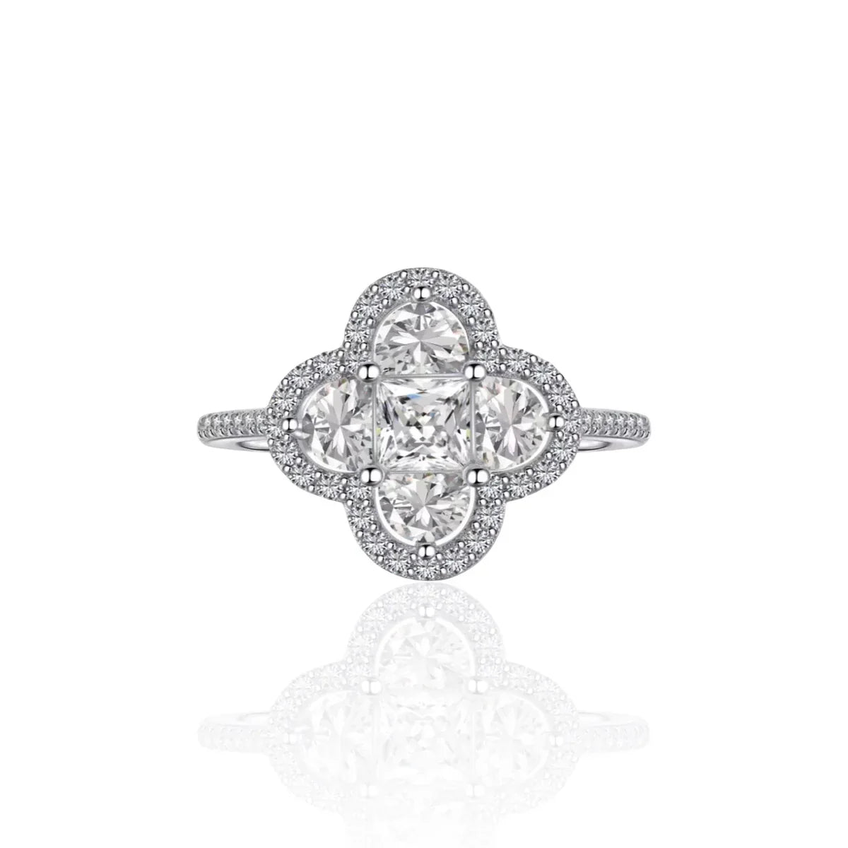 CLOVER RING | 925 STERLING SILVER