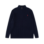 Polo Half Zip Sweater