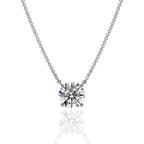 DIAMOND STUD NECKLACE
