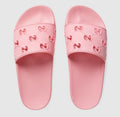 rubber slides pink