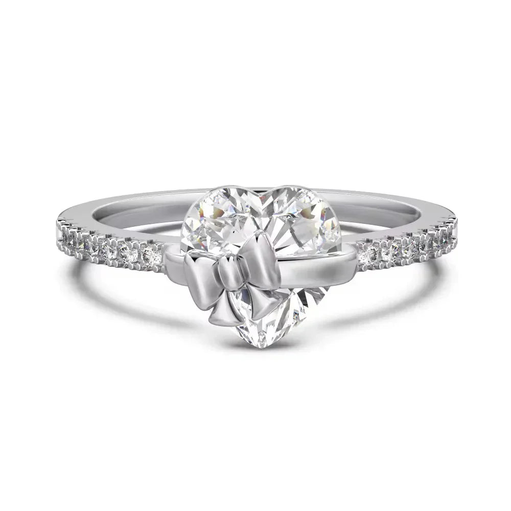 Heart Bow Ring