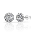Solitaire Earrings | 925 Sterling Silver