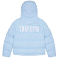 Geheimnisvolle himmelblaue Jacke