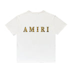 Amr Tiger Logo Weißes T-Shirt