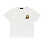 Amr Tiger Logo Weißes T-Shirt